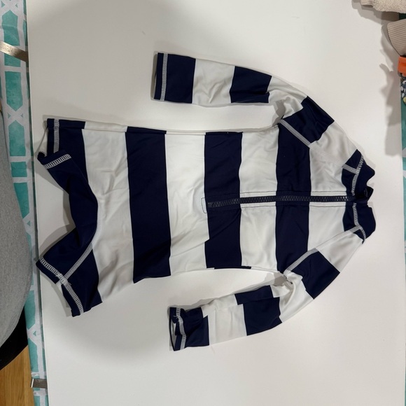 Baby Swimsuit UPF 50+ Sun Protection One Piece Zipper Bathing Suit 3-6months - Picture 2 of 3